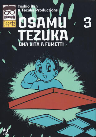 copertina Osamu Tezuka. Una vita a fumetti