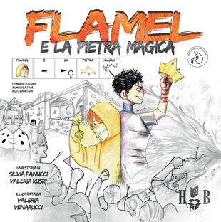 copertina Flamel e la pietra magica. Ediz. illustrata. Ediz. CAA