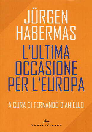 copertina L' ultima occasione per l'Europa