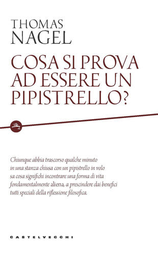 copertina Cosa si prova ad essere un pipistrello?