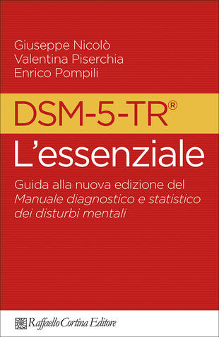copertina DSM-5-TR l\'essenziale. Guida alla nuova edizione del Manuale diagnostico e statistico dei disturbi mentali