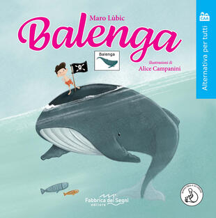 copertina Balenga. Ediz. ad alta leggibilità