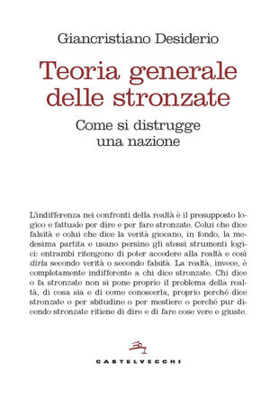 copertina Teoria generale delle stronzate. Come si distrugge una nazione