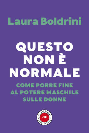 copertina Questo non &egrave; normale