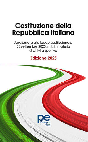 copertina Costituzione della Repubblica Italiana. Ediz. 2025