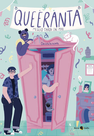 copertina Queeranta. Meglio tardi che mai