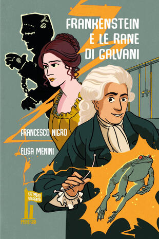 copertina Frankenstein e le rane di Galvani