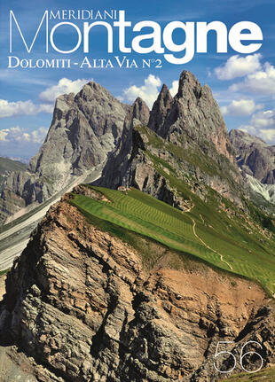 copertina Dolomiti. Alta via n°2. Con Carta geografica ripiegata