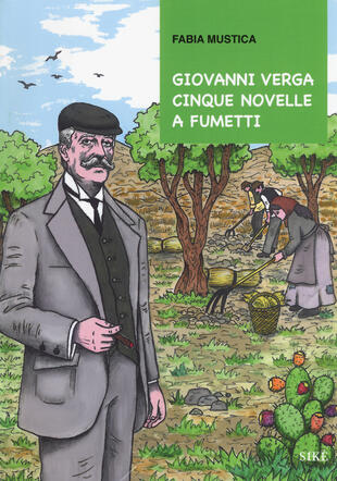 copertina Giovanni Verga. Cinque novelle a fumetti