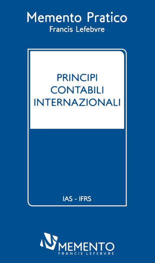 copertina Principi contabili internazionali 2018
