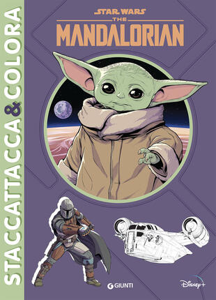 copertina The Mandalorian. Star Wars. Staccattacca & colora. Con adesivi. Ediz. a colori