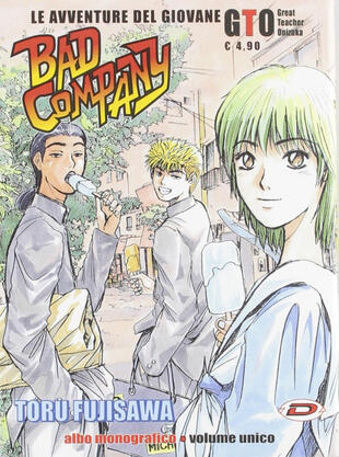 copertina Le avventure del giovane GTO. Bad company