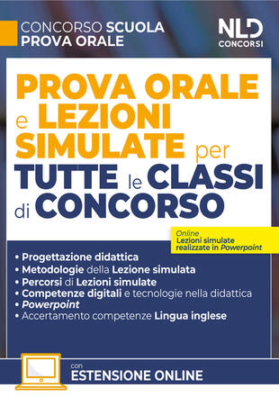 copertina Concorso Scuola. Prova orale e lezioni simulate per tutte le classi di concorso. Con espansione online