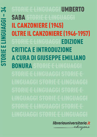 copertina Il Canzoniere (1945)-Oltre il Canzoniere (1946-1957). Ediz. critica