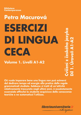 copertina Esercizi di lingua ceca. Vol. 1: Livelli A1-A2