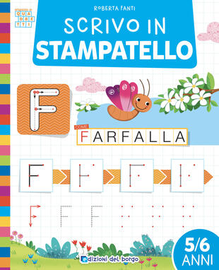copertina Scrivo in stampatello. Ediz. a colori