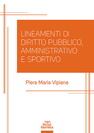 copertina Lineamenti di diritto pubblico, amministrativo e sportivo