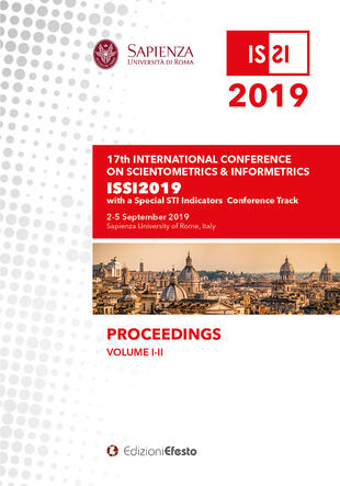 copertina Proceedings of the 17th conference of the international society for scientometrics and informetrics