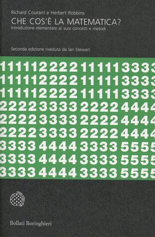 copertina Che cos'&egrave; la matematica?