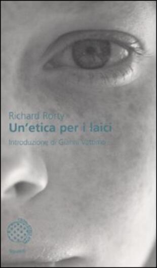 copertina Un'etica per i laici