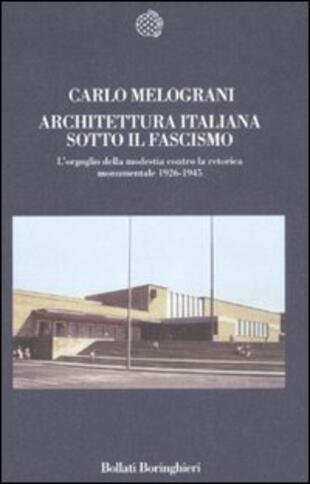 copertina Architettura italiana sotto il fascismo