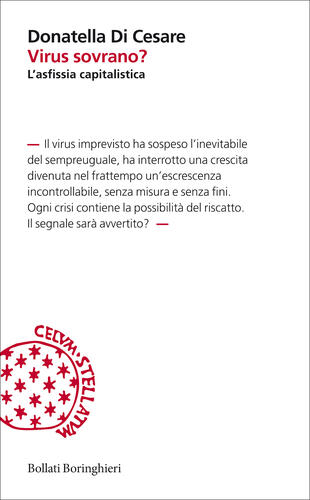 Donatella Di Cesare presenta il suo libro Virus Sovrano a Nessun Uomo è un'isola a Palazzo Farnese (Roma)