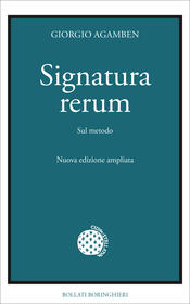 copertina Signatura rerum