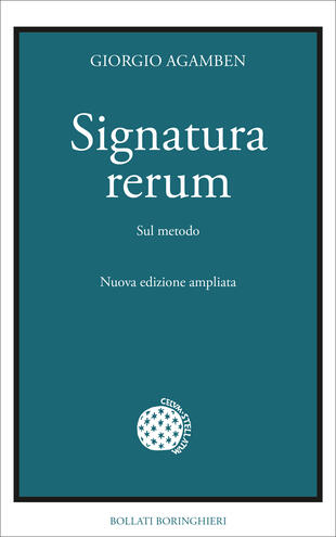 copertina Signatura rerum