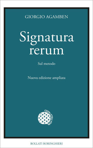 copertina Signatura rerum