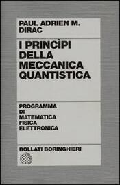 copertina I principi della meccanica quantistica