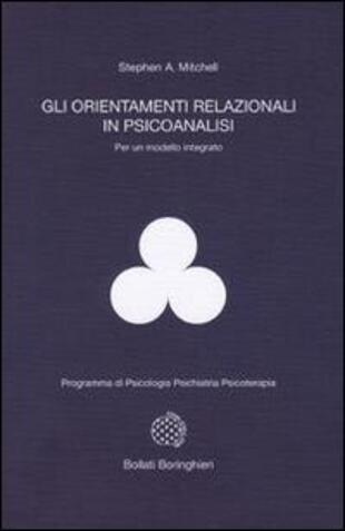 copertina Gli orientamenti relazionali in psicoanalisi