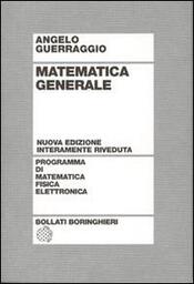 copertina Matematica generale nuova edizione