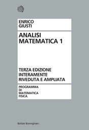 copertina Analisi matematica 1