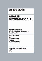 copertina Analisi matematica vol.2