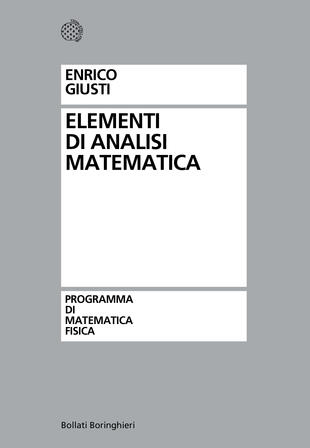 copertina Elementi di analisi matematica