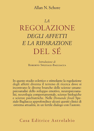 copertina La regolazione degli affetti e la riparazione del s&eacute;