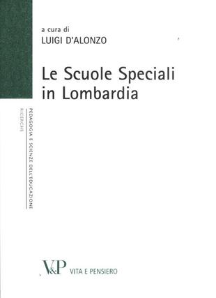 copertina Le scuole speciali in Lombardia