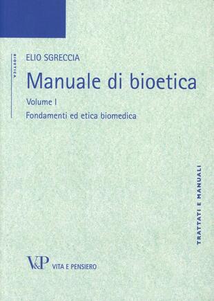 copertina Manuale di bioetica