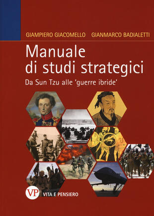 copertina Manuale di studi strategici. Da Sun Tzu alle 'guerre ibride'