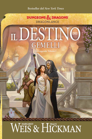 copertina Il destino dei gemelli. Le leggende di DragonLance. Vol. 1