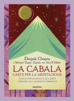 copertina La cabala. Carte per la meditazione. Con 22 Carte