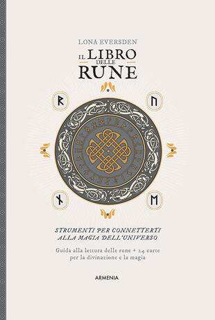 copertina Il libro delle rune. Con 24 Carte