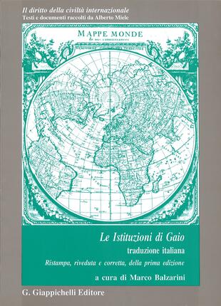 copertina Le istituzioni