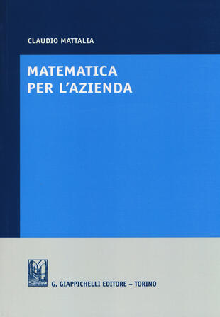 copertina Matematica per l'azienda