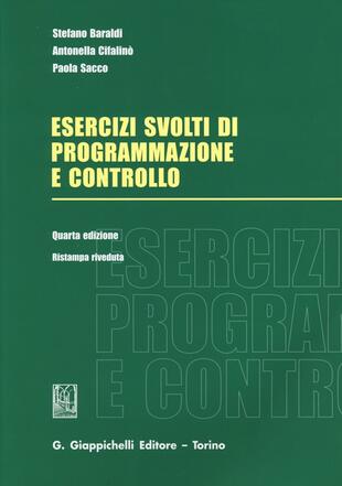 copertina Esercizi svolti di programmazione e controllo