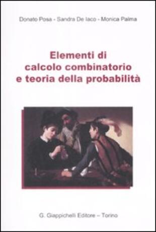 copertina Elementi di calcolo combinatorio e teoria della probabilità