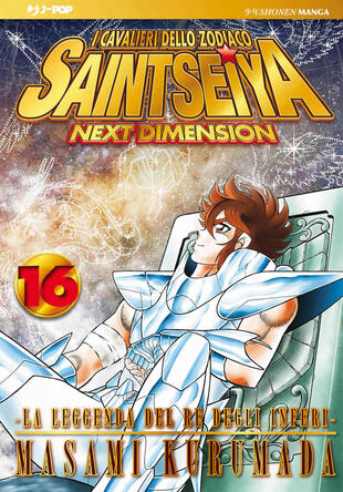 copertina I cavalieri dello zodiaco. Saint Seiya. Next dimension. Vol. 16