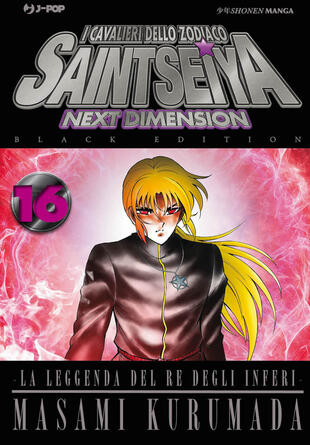 copertina I cavalieri dello zodiaco. Saint Seiya. Next dimension. Black edition. Vol. 16