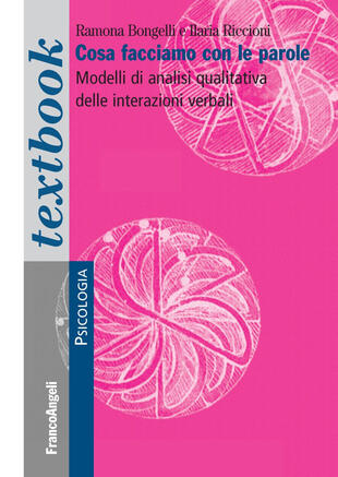 copertina Cosa facciamo con le parole. Modelli di analisi qualitativa delle interazioni verbali