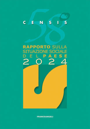 copertina 58&deg; rapporto sulla situazione sociale del Paese 2024